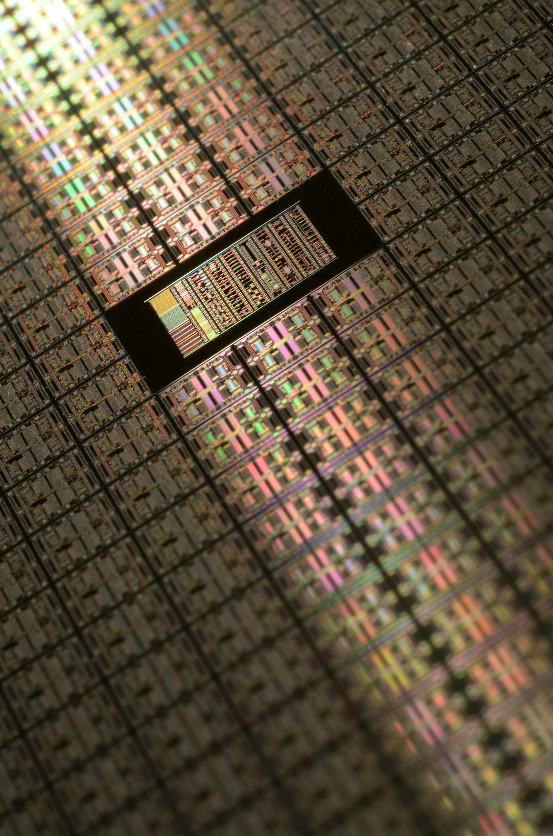 Silicon wafer macro